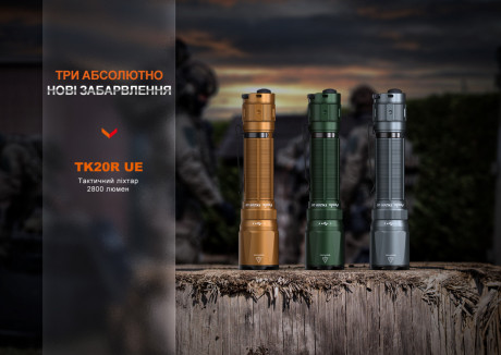 Тактический фонарь Fenix TK20R UE 2800 лм Песочный