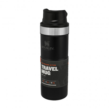 Термокружка Stanley Classic Trigger-Action Travel Mug 0.47 л Matte Black