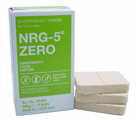Аварийное питание Emergency Food Злаковые брикеты без глютена NRG-5® ZERO 500 г