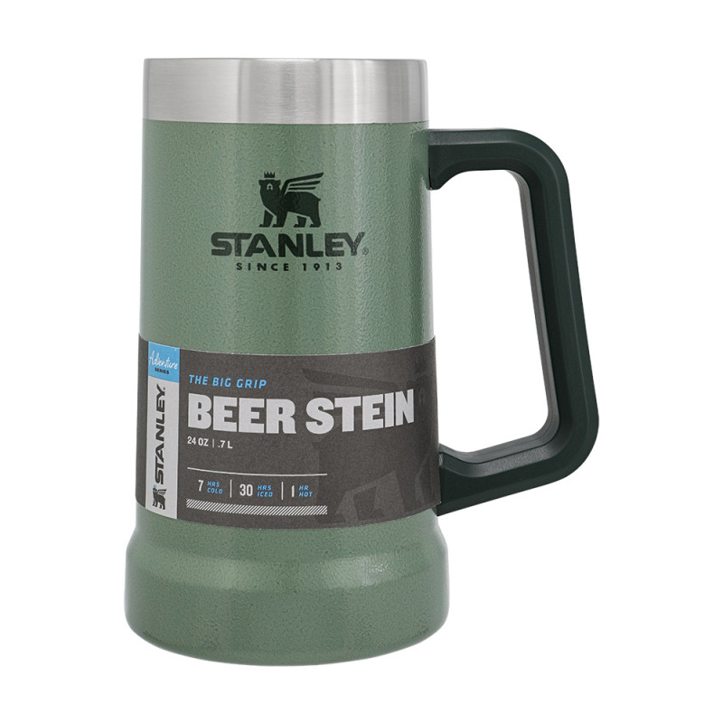 Термокружка для пива Stanley Adventure Beer Stein 700 мл Hammertone Green