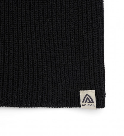 Балаклава-шапка Aclima Flat Knit Balaclava Hat Jet Black OneSize