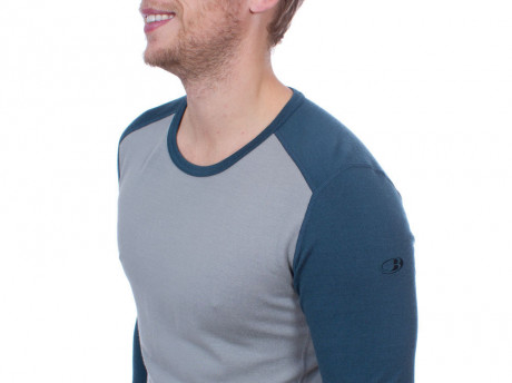 Термокофта муж. Icebreaker 260 Tech Long Sleeve Crewe Men Drift/Harmony L
