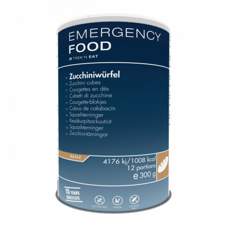 Аварийное питание Emergency Food Цукини кубиками сублимированный 300 г