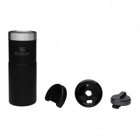 Термокружка Stanley Classic NeverLeak Travel Mug 0.47 л Matte Black