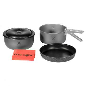 Набор посуды Trangia Tundra III HA 1.75 / 1.5 л (два казанка, сковорода, крышка, ручка, чехол)