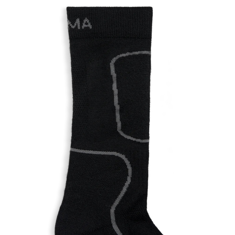 Термошкарпетки Aclima Liner Wool Socks Jet Black 36-39