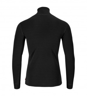 Термокофта муж. Aclima WarmWool 200 Roll Neck M's Jet Black XL