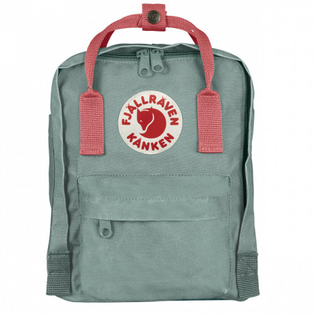Рюкзак Fjallraven Kanken Mini 7 л Frost Green/Peach Pink