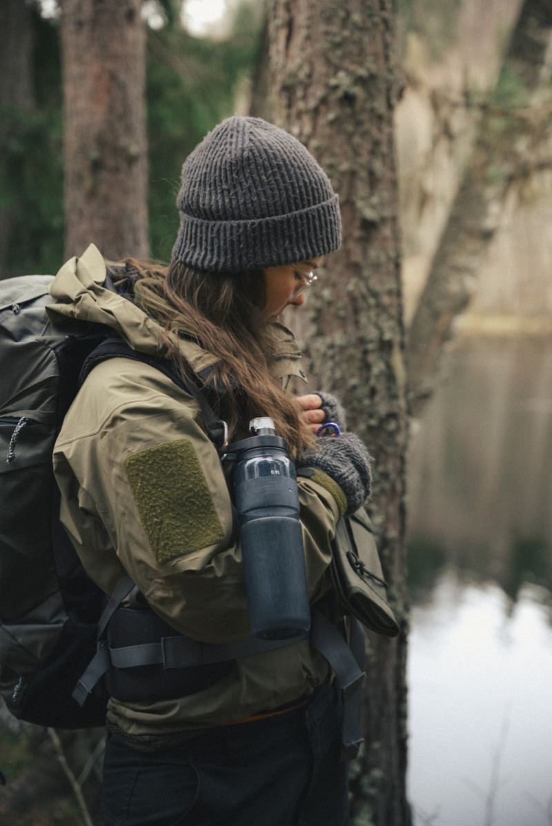 Бутылка-фильтр Katadyn BeFree AC Bottle 0.9 л Smoke