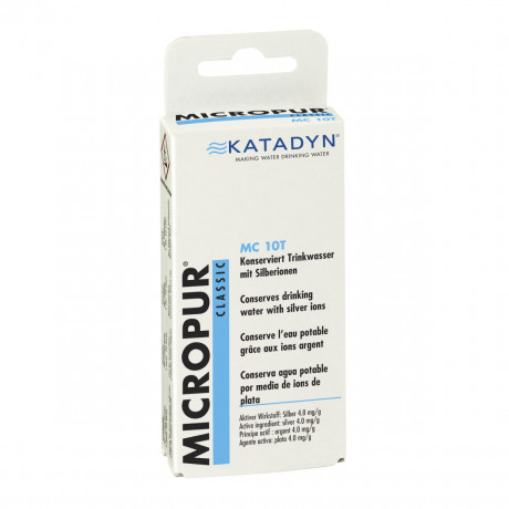 Таблетки для дезинфекции воды Micropur Classic MC 10T/40 (4x10 таблеток)