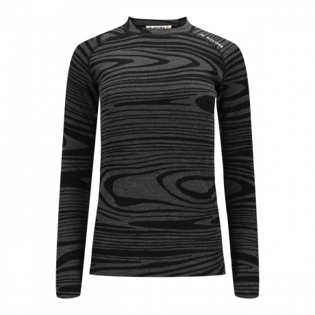 Термокофта жен. Aclima WarmWool 200 Crew Neck W's Black Motion L