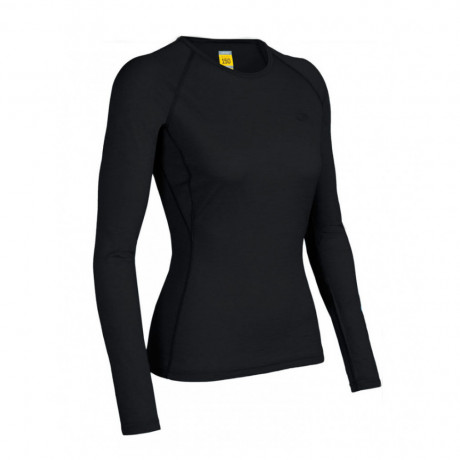 Термокофта жен. Icebreaker 150 Atlas Long Sleeve Women Black XS