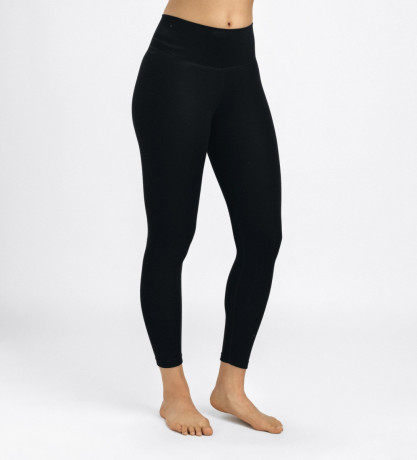 Термоштаны жен. Aclima WarmWool 200 Longs High Waist высокая посадка Jet Black M