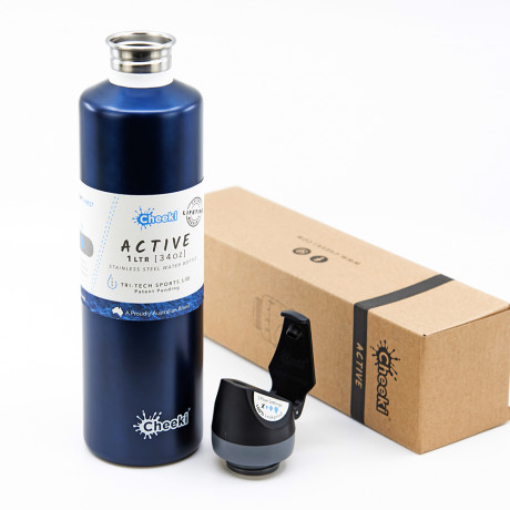 Спортивная бутылка для воды Cheeki Single Wall Active Bottle 1 л Ocean