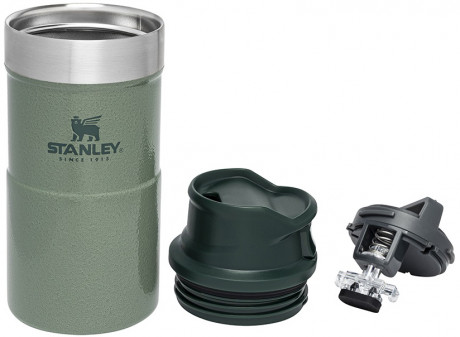 Термокружка Stanley Classic Trigger-Action Travel Mug 0.25 л Hammertone Green