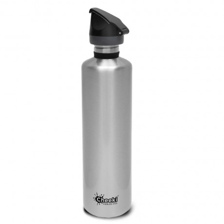 Спортивная бутылка для воды Cheeki Single Wall Active Bottle 1 л Silver