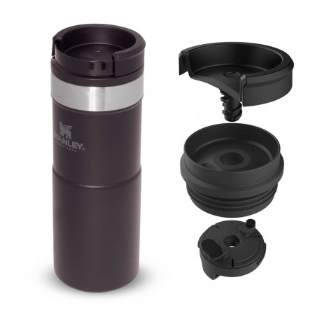 Термокружка Stanley Classic NeverLeak Travel Mug 0.35 л Matte Black