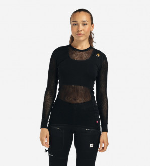 Термокофта жін. Aclima WoolNet Original Crew Neck W's Jet Black S