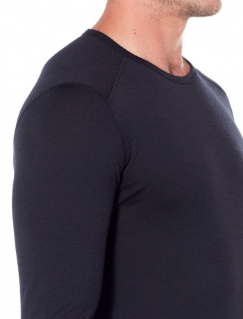 Термокофта муж. Icebreaker 200 Oasis Long Sleeve Crewe Men Black M