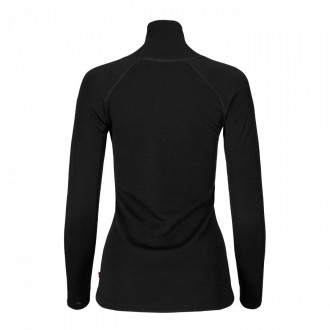 Термокофта жен. Aclima WarmWool 200 Roll Neck W's Jet Black L