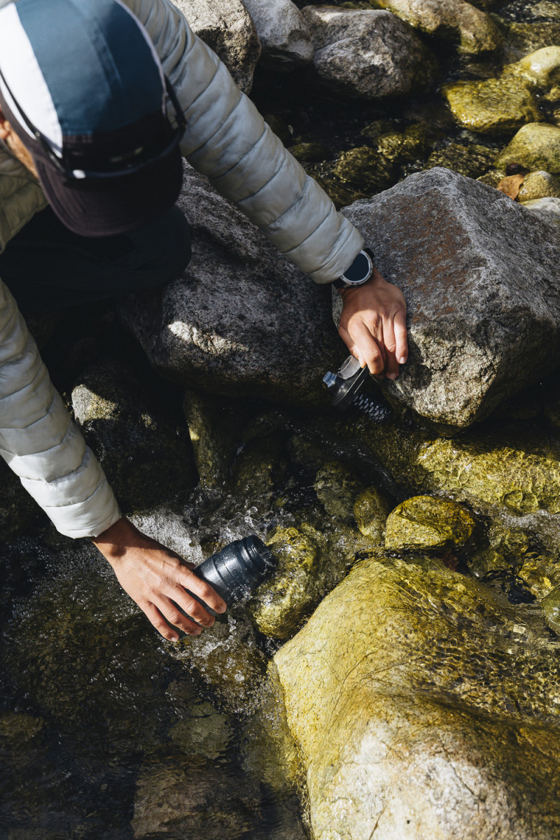 Бутылка-фильтр Katadyn BeFree AC Bottle 0.7 л Smoke