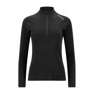Термокофта жін. Aclima WarmWool 200 Mock Neck W's Jet Black S
