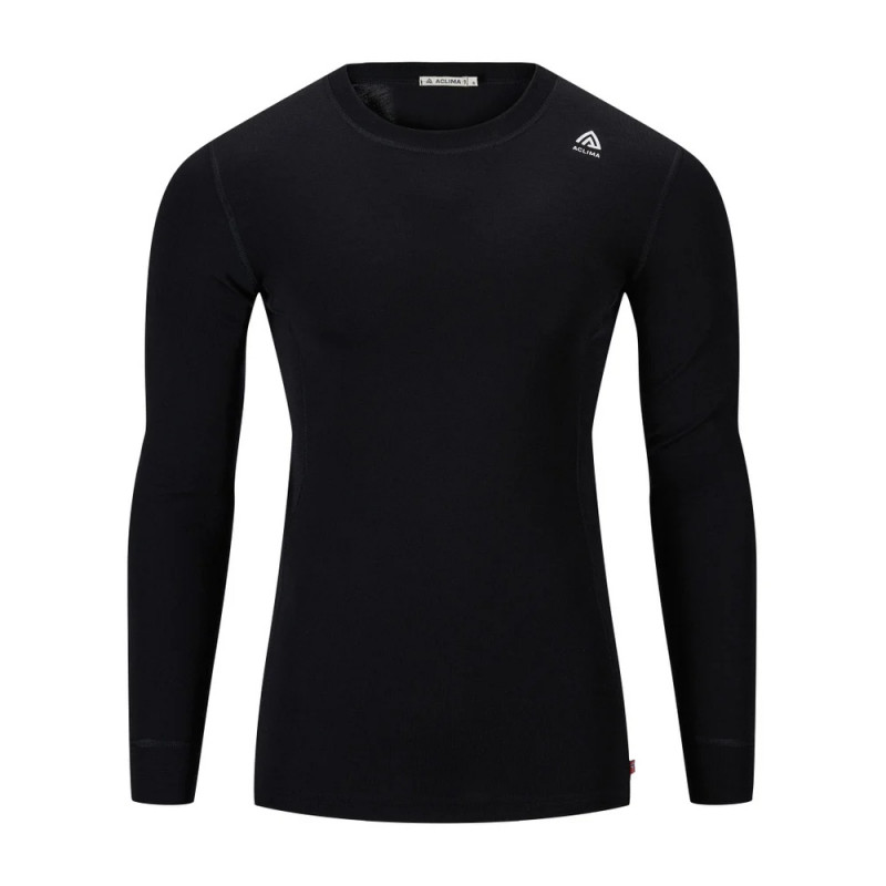 Термокофта чол. Aclima WarmWool Crewneck M's Jet Black S