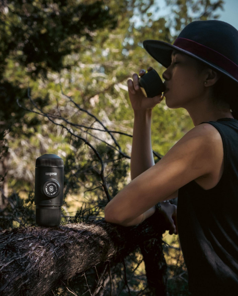 Эспрессо-кофеварка портативная Wacaco Nanopresso Black