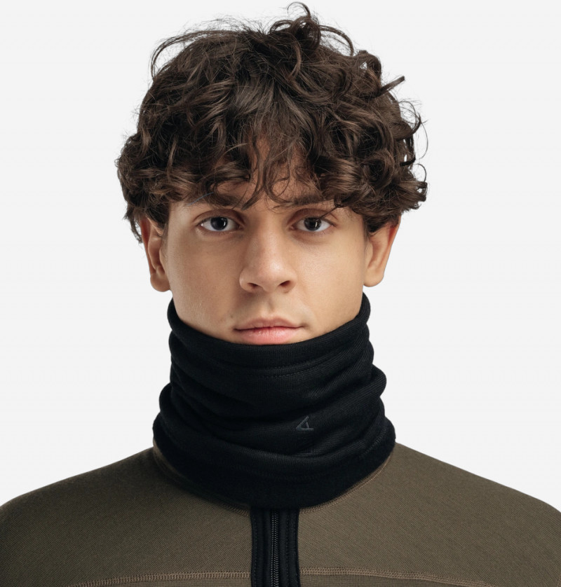 Баф Aclima FleeceWool V2 Headover Jet Black OneSize