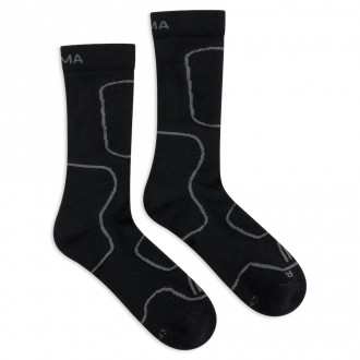 Термошкарпетки Aclima Liner Wool Socks Jet Black 44-48