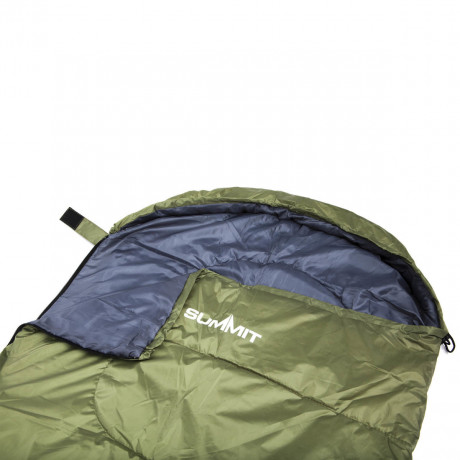 Спальный мешок Summit Lite Cowl Зеленый