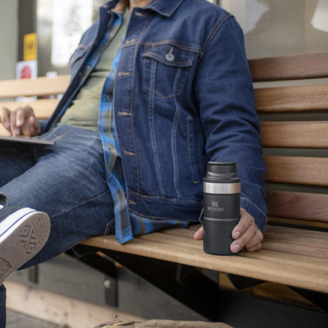 Термокружка Stanley Classic Trigger-Action Travel Mug 0.25 л Matte Black