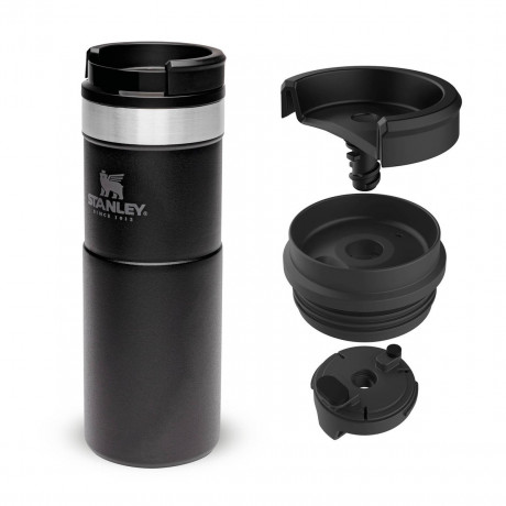 Термокружка Stanley Classic NeverLeak Travel Mug 0.47 л Matte Black