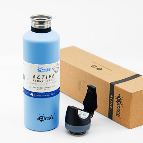 Спортивная бутылка для воды Cheeki Single Wall Active Bottle 750 мл Surf