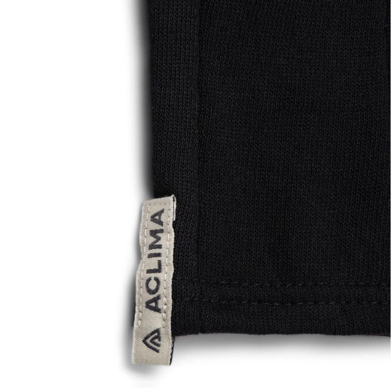 Рукавички Aclima HotWool Liner Gloves Jet Black XL (24–25.5 см)