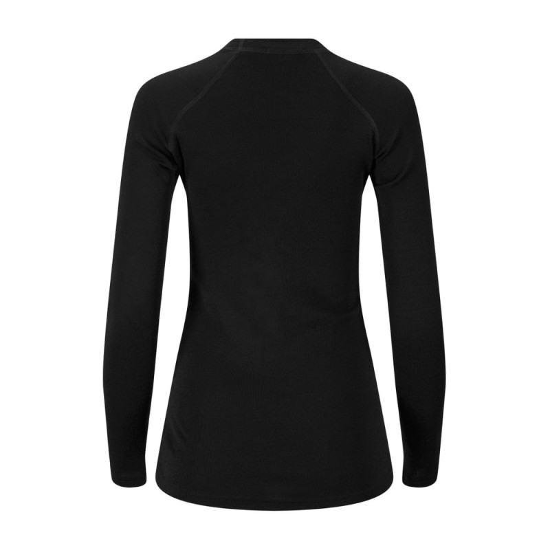 Термокофта жін. Aclima WarmWool Crewneck W's Jet Black XL