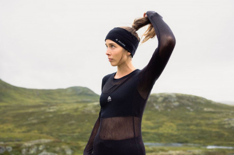 Термокофта жен. Aclima WoolNet Light Crewneck W's Jet Black M