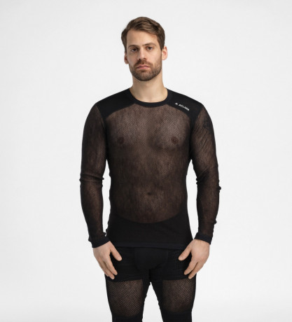 Термокофта муж. Aclima WoolNet Light Crewneck M's Jet Black S