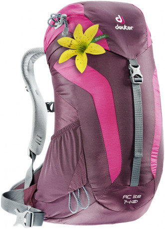 Рюкзак жен. Deuter AC Lite SL 14 л Aubergine Magenta