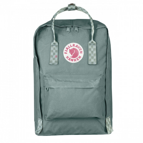 Рюкзак Fjallraven Kanken Laptop 15&quot; 18 л Frost Green/Chess Pattern