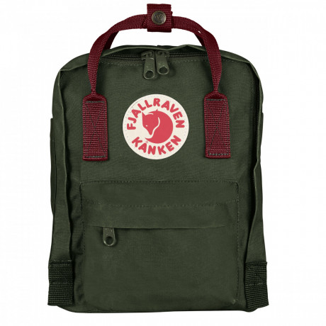 Рюкзак Fjallraven Kanken Mini 7 л Forest Green/Ox Red