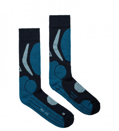 Термоноски Aclima Cross Country Skiing Socks Navy Blazer/Blue Sapphire 44-48