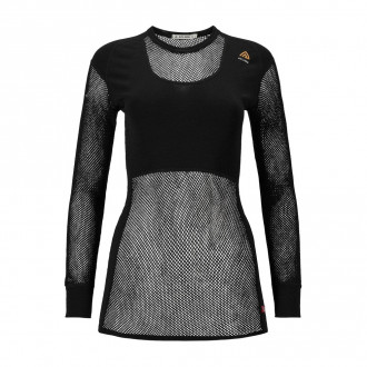 Термокофта жін. Aclima WoolNet 120 Crew Neck W's Jet Black XL