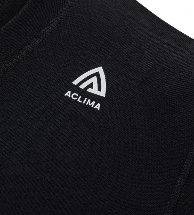 Термокофта чол. Aclima WarmWool Crewneck M's Jet Black M