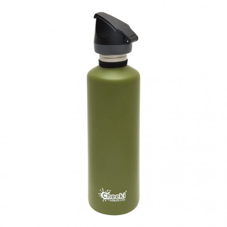 Спортивная бутылка для воды Cheeki Single Wall Active Bottle 750 мл Khaki