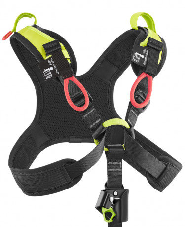 Система страховочная полная с зажимом Edelrid Vector X Night-Oasis Size 2