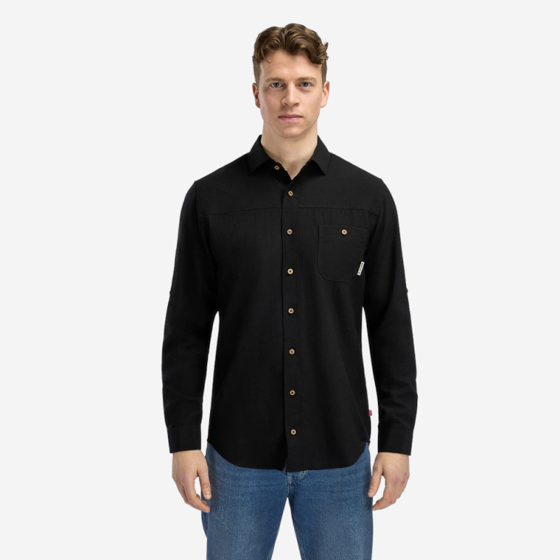 Сорочка чол. Aclima LeisureWool Woolshirt M's Jet Black L