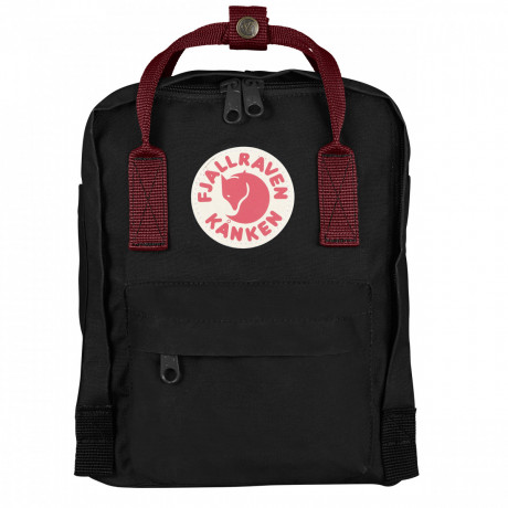 Рюкзак Fjallraven Kanken Mini 7 л Black/Ox Red
