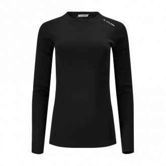 Термокофта жін. Aclima WarmWool 200 Crew Neck W's Jet Black M