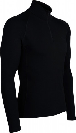 Термокофта муж. Icebreaker 200 BF Mondo Zip Men Black S
